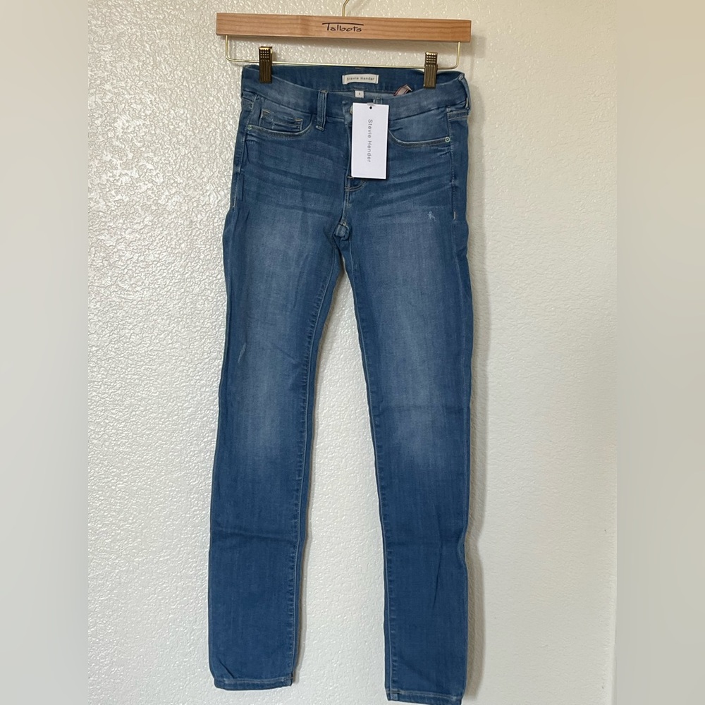 Stevie Hender Low Rise Skinny Denim Jeans
